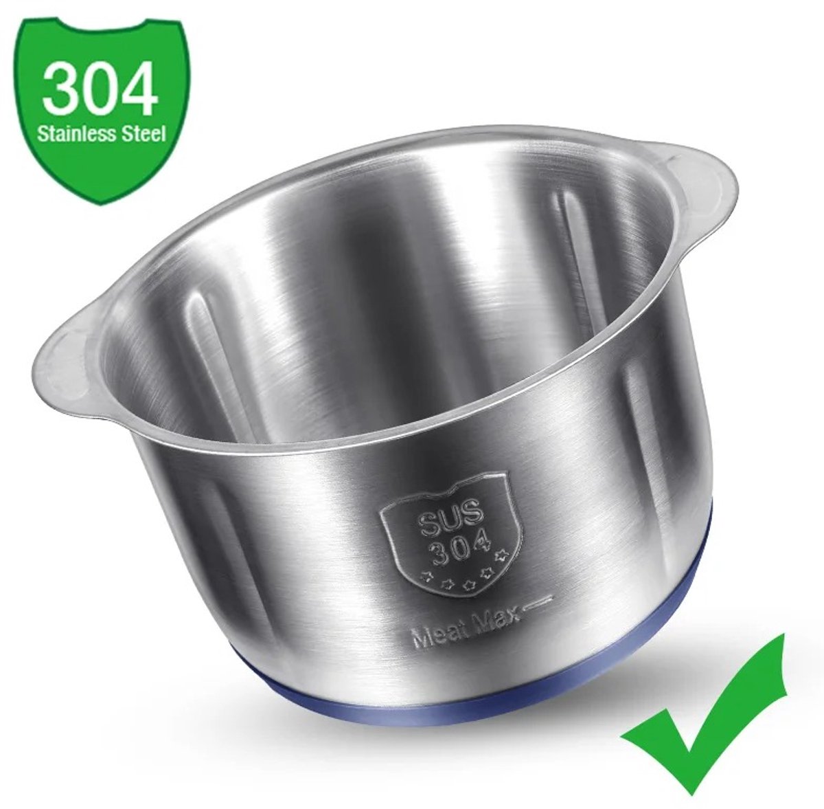 Wat vinden we goed aan de Stemily Elektrische Hakmolen 5L RVS 500W