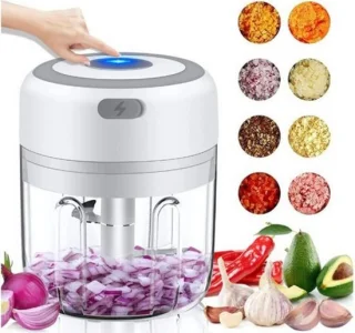 Uienhakker en mini-knoflookmaker