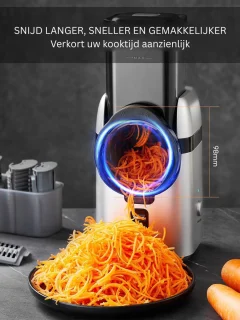 VH Supplies® Elektrische Groentesnijder - Foodprocessor