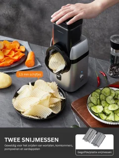 VH Supplies® Elektrische Groentesnijder - Foodprocessor
