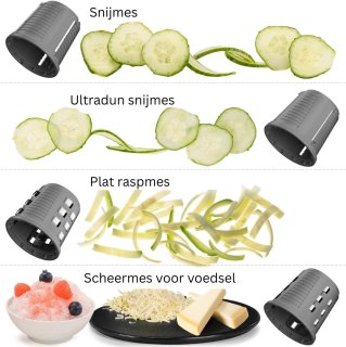 Wat vinden we goed aan de VH Supplies® Groentesnijder - Foodprocessor