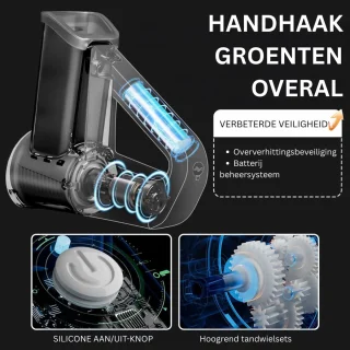 VH Supplies® Groentesnijder - Foodprocessor