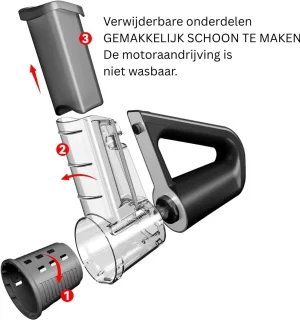 VH Supplies® Groentesnijder - Foodprocessor