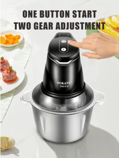 ZYLARO 2-in-1 Hakmolen & Foodprocessor