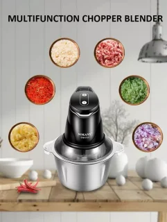 ZYLARO 2-in-1 Hakmolen & Foodprocessor