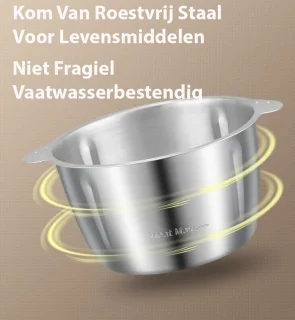 ZYLARO Hakmolen 2L RVS USB Groen
