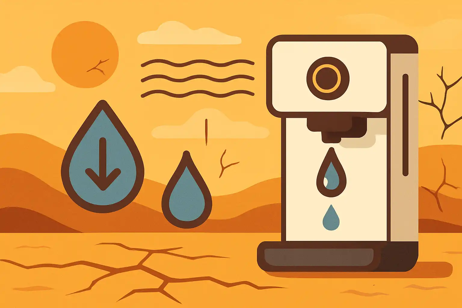 Heetwaterdispenser tijdens droogte: zo gebruik je hem slim en bespaar je liters