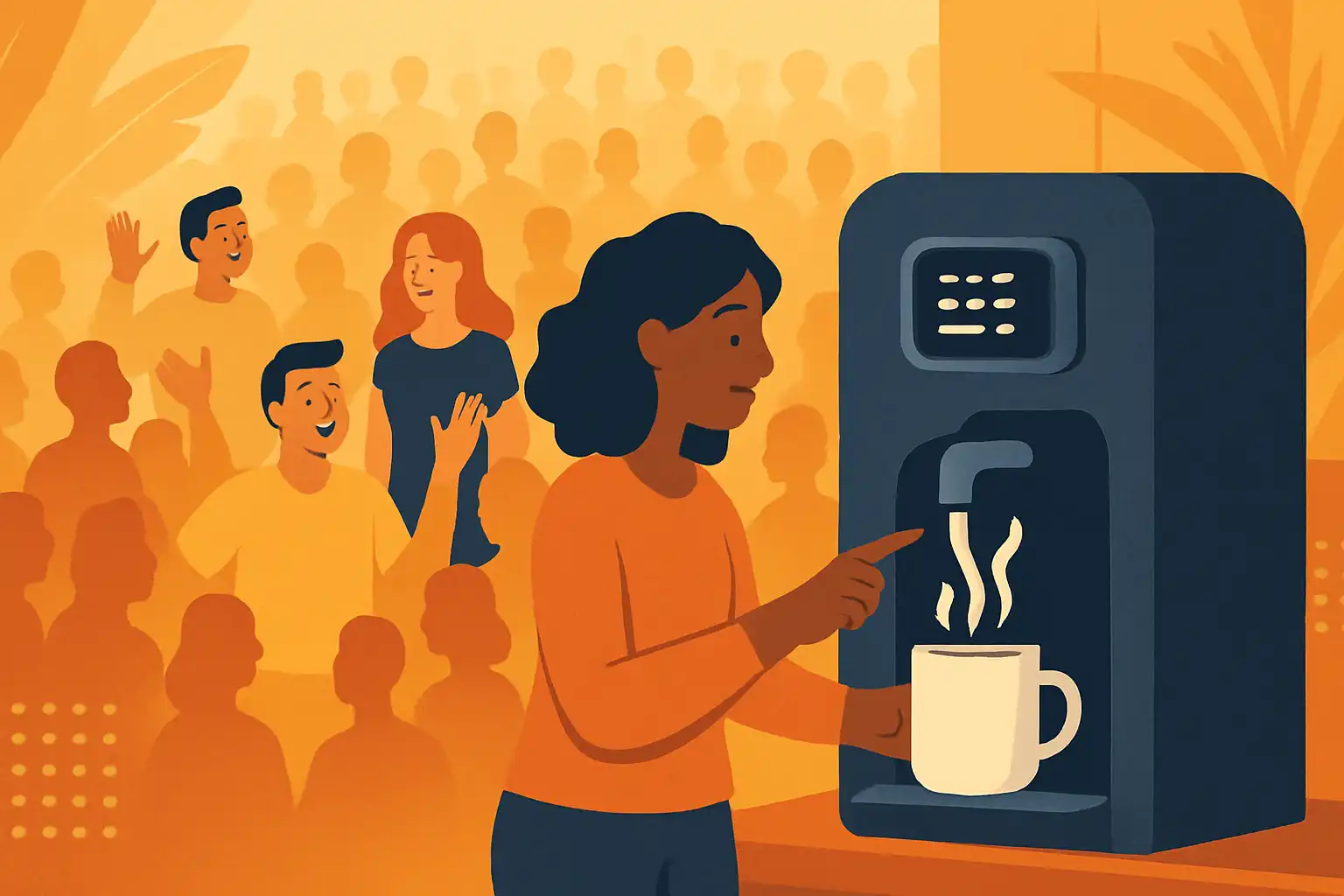 Hoe serveer je 20+ gasten met één heetwaterdispenser zonder stress