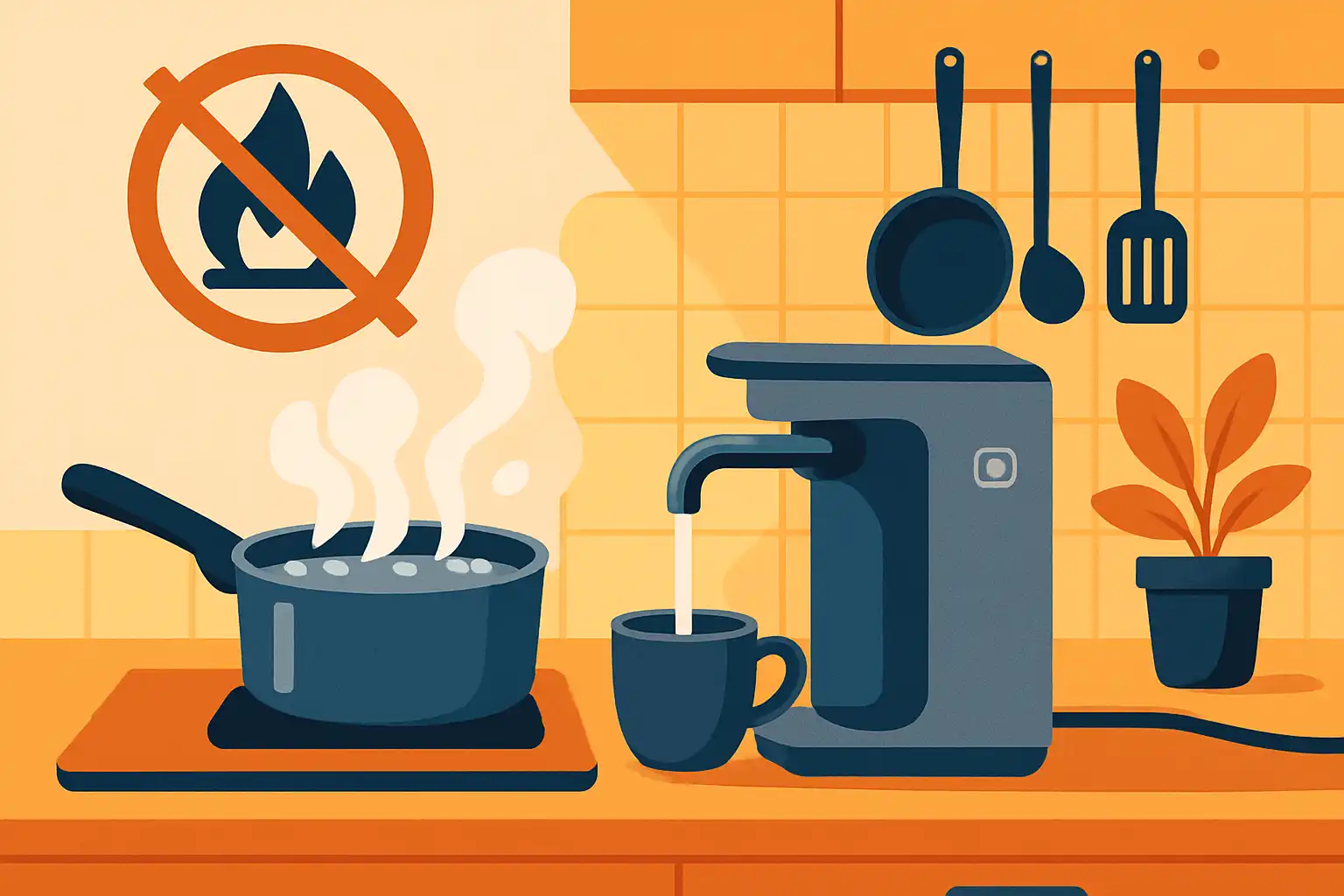 Koken zonder gas: hoe een heetwaterdispenser je helpt bij gasloos koken en lagere energierekeningen