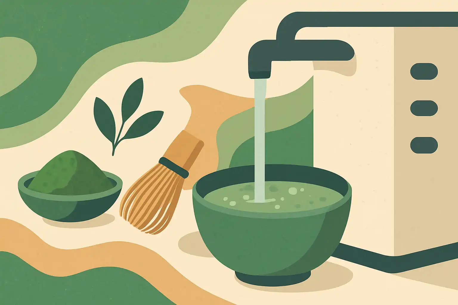 Matcha made easy: zo klop je in 30 seconden zijdezachte matcha met je heetwaterdispenser