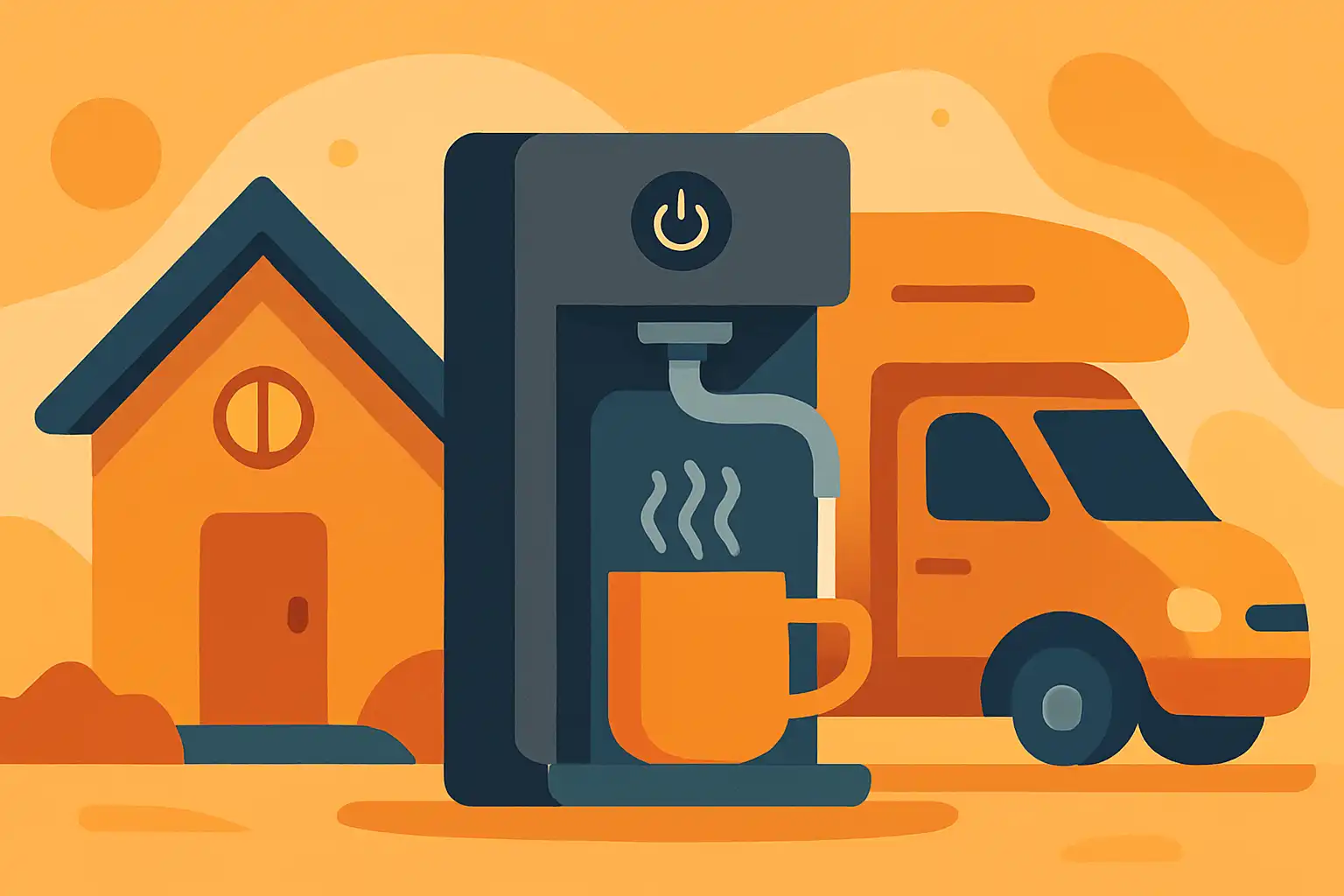 Tiny house en camperproof: zo kies en installeer je de perfecte heetwaterdispenser