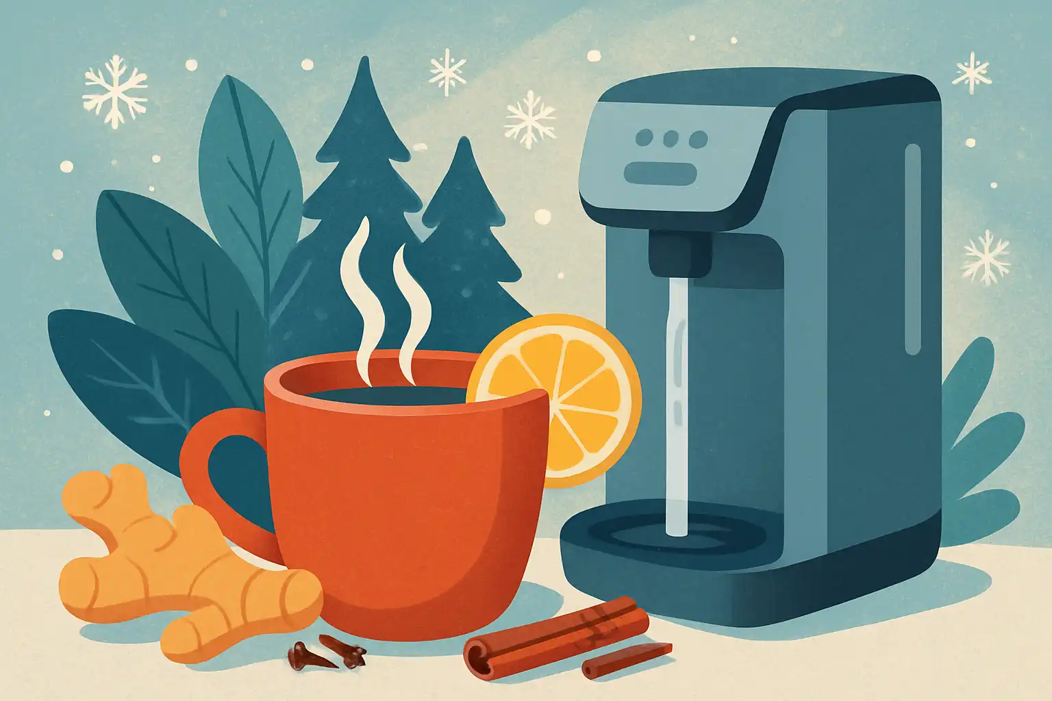 Winter wellness drinks: boost je weerstand met je heetwaterdispenser