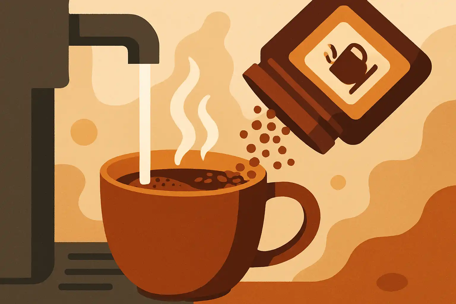 Zo zet je barista-waardige instantkoffie met je heetwaterdispenser