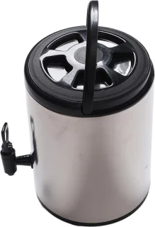 Mrs. Jones 8 L Roestvrij Staal Geïsoleerde Drankautomaat Thermische Dispenser voor Warme Dranken - Thee Koffie Koude Melk Sap .