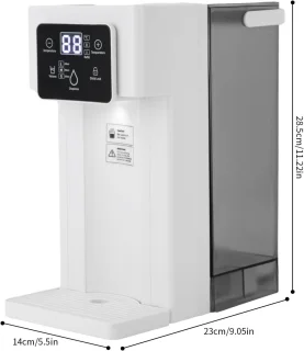 Duurzame en snelle heetwaterdispenser met aanpasbare temperatuurinstellingen - Perfect voor elke ruimte