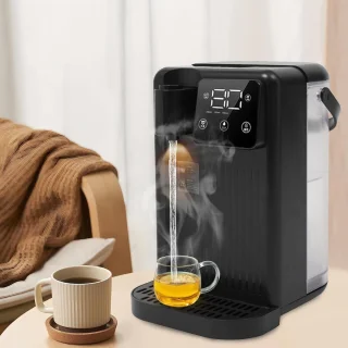 Instant Warmwaterdispenser met Waterfilter - 3 Liter Capaciteit en Touch-display voor Snelle Verwarming