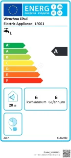 Elektronische Doorstroomboiler 6000W voor Wandmontage met LED Temperatuurweergave – Instant Warm Water voor Keuken en Badkamer