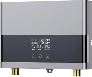 Elektronische Doorstroomboiler 6000W voor Wandmontage met LED Temperatuurweergave – Instant Warm Water voor Keuken en Badkamer