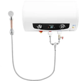 30 l Elektrische Warmwaterboiler met Wandbevestiging en Douchekop - Horizontaal, IPX4, 220 V