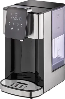 LifeStages - Warmwaterdispenser - Turbo Heet Water Dispenser - Heet Water In Enkele Seconden 40-100°C - 2600 Watt - Extra Groot Waterreservoir Van 4 Liter - Directe Keuzeknop Voor Babyvoeding 37°C - Energiebesparend - HW 1660 - Zwart