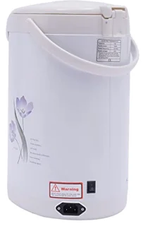 Warmwaterdispenser 4L Roestvrij Staal - Elektrische Thermopot voor Thuis en Kantoor