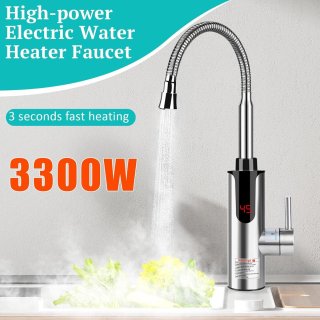 Wat vinden we goed aan de Elektrische Warmwaterkraan met Doorstroomboiler - Snel Verwarming voor Keuken, Badkamer en Camping