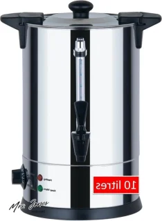 Mrs. Jones Boiler Eau Chaude Professionnel 10 L Double Paroi - Casselin .