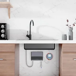 Elektronische Doorstroomboiler 6000 W met Afstandsbediening - Digitale Weergave voor Keuken en Badkamer