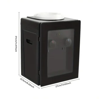 Fubzz Waterdispenser - Heetwatertap - Koud water - Waterkoeler - Met Kraantje - Universeel - 550W Vermogen - Thee of Koffie - Zwart