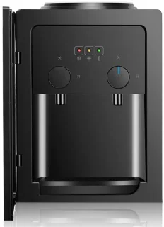 Fubzz Waterdispenser - Heetwatertap - Koud water - Waterkoeler - Met Kraantje - Universeel - 550W Vermogen - Thee of Koffie - Zwart