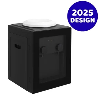 Fubzz Waterdispenser - Heetwatertap - Koud water - Waterkoeler - Met Kraantje - Universeel - 550W Vermogen - Thee of Koffie - Zwart