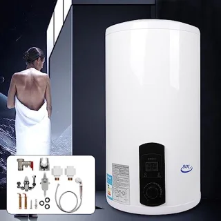 Wandhangende Elektronische Doorstroomboiler 50 Liter met Digitaal Display voor Badkamer en Keuken