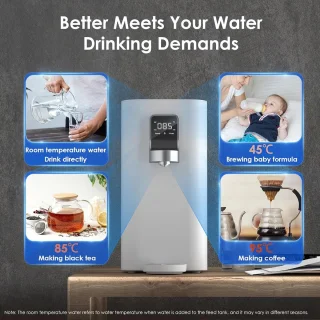 Heetwaterdispenser - Heetwatertap - Heetwaterdispensers - Warmwaterdispenser - Heetwater Dispenser