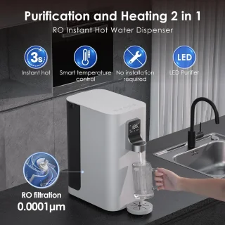 Heetwaterdispenser - Heetwatertap - Heetwaterdispensers - Warmwaterdispenser - Heetwater Dispenser
