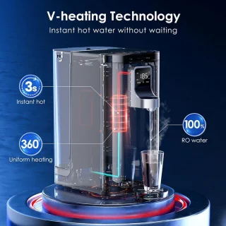 Heetwaterdispenser - Heetwatertap - Heetwaterdispensers - Warmwaterdispenser - Heetwater Dispenser