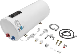 60 Liter Elektrische Boiler met Horizontaal Led-Scherm - Doorstroomboiler voor Warm Water