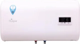 Comfortabele 50 liter horizontale warmwaterboiler met WiFi