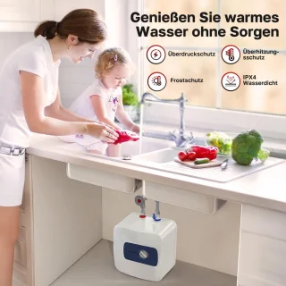15 L Compacte Doorstroomboiler