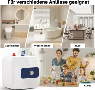 15 L Compacte Doorstroomboiler