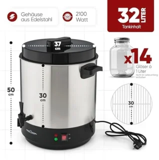 2-in-1 kook- en warmdrankmachine