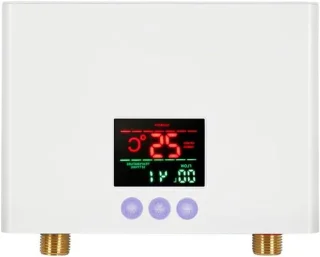 3 kw elektrische mini flow waterverwarmer zonder tank, wandmodel