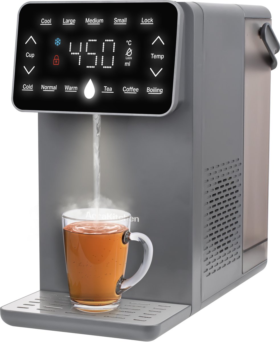 De AoraKitchen Heetwaterdispenser 4.5L Touch in één oogopslag