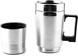ApexArte Waterkoker 12V Auto Zilver