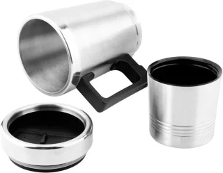 ApexArte Waterkoker 12V Auto Zilver