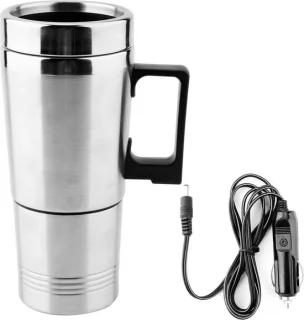 ApexArte Waterkoker 12V Auto Zilver