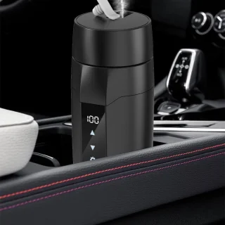 ApexArte Waterkoker 12V Auto Zwart