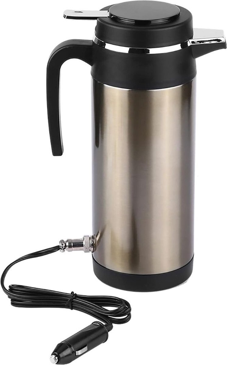 ApexArte Waterkoker 12V Auto Zwart