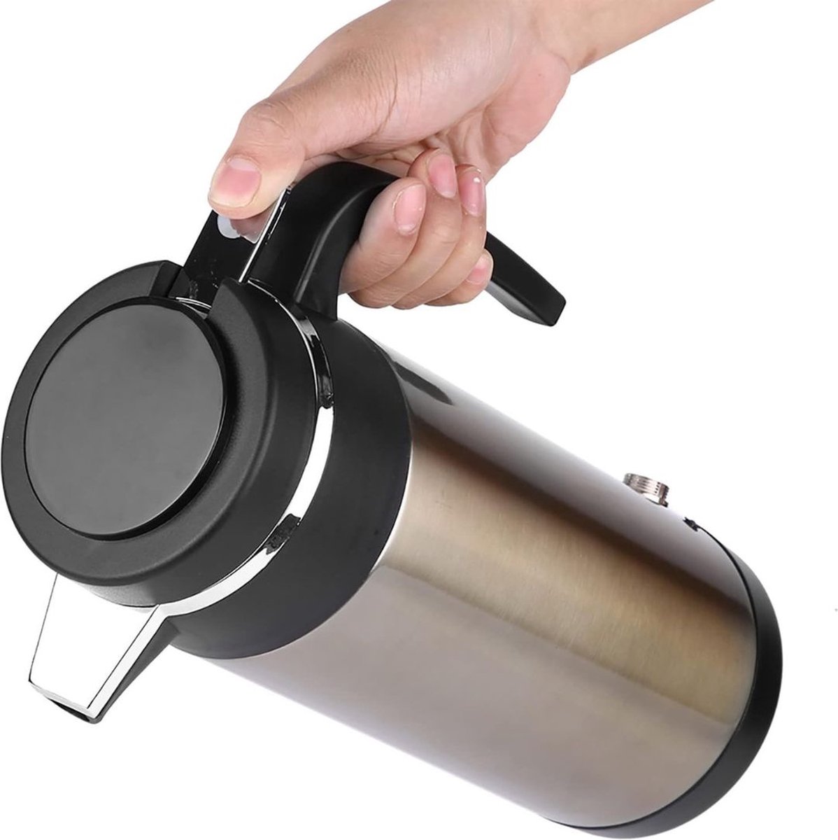 ApexArte Waterkoker 12V Auto Zwart