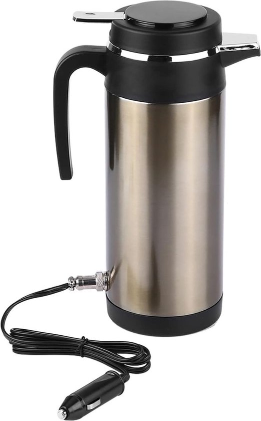 ApexArte Waterkoker 12V Auto Zwart
