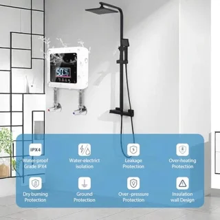 AquaHeat Elektronische Doorstroomboiler 7500W